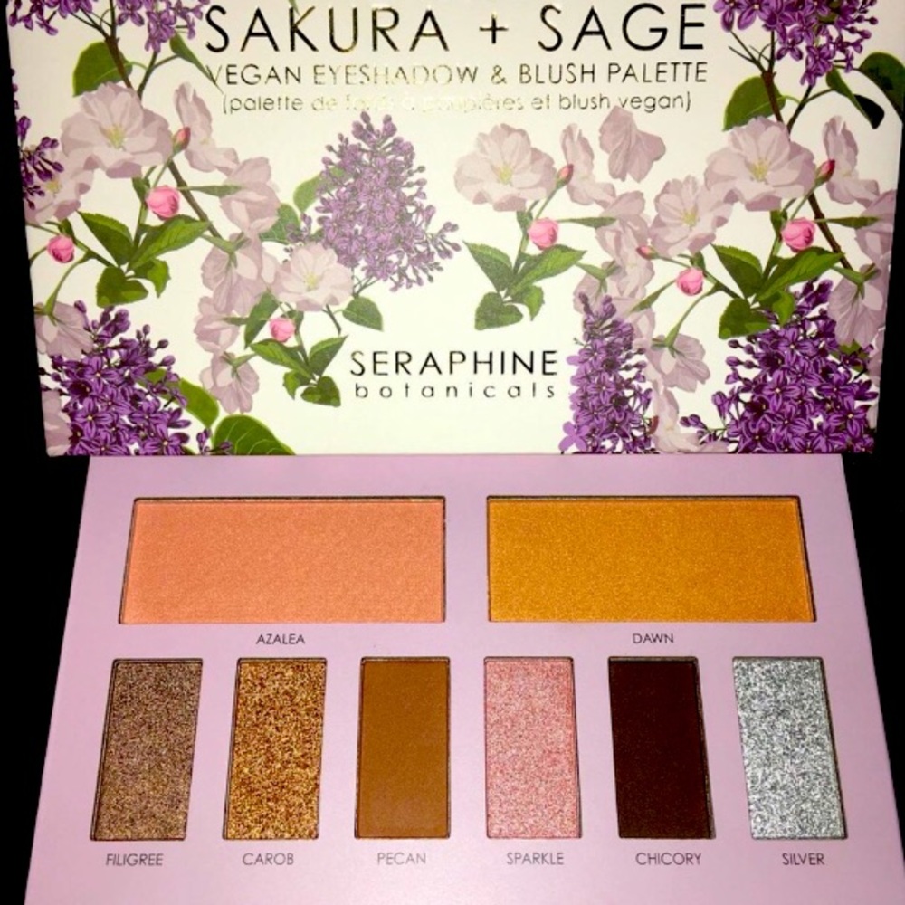 Sakura+Sage SeraphineBotanicals Eyeshadow/BlushPal